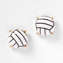 Load image into Gallery viewer, Volleyball Stud Earring
