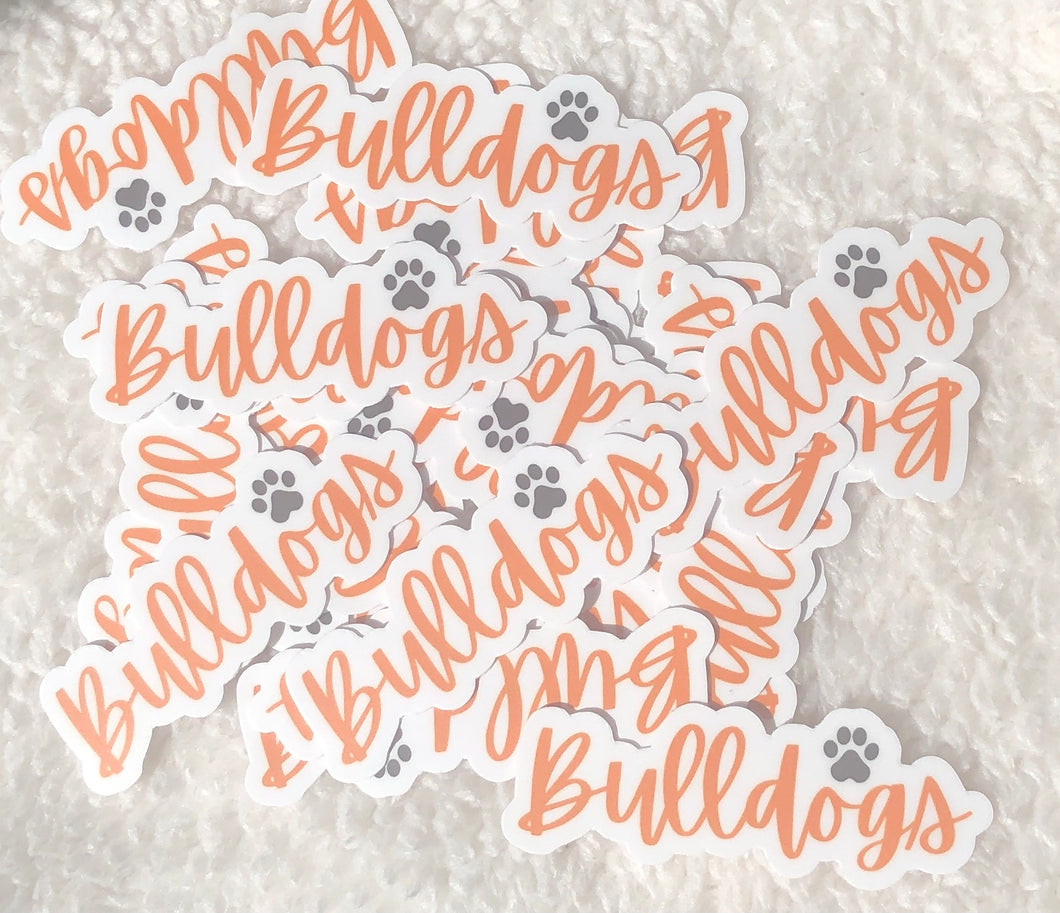 Bulldog Pride Sticker