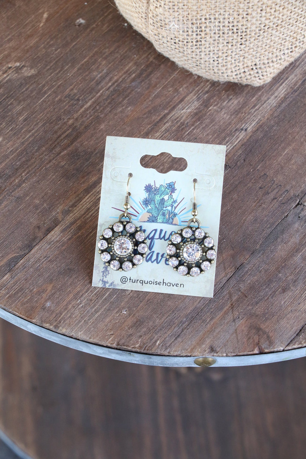 Bling Flower Dangle