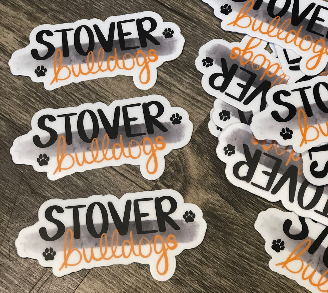 Stover Bulldog Sticker