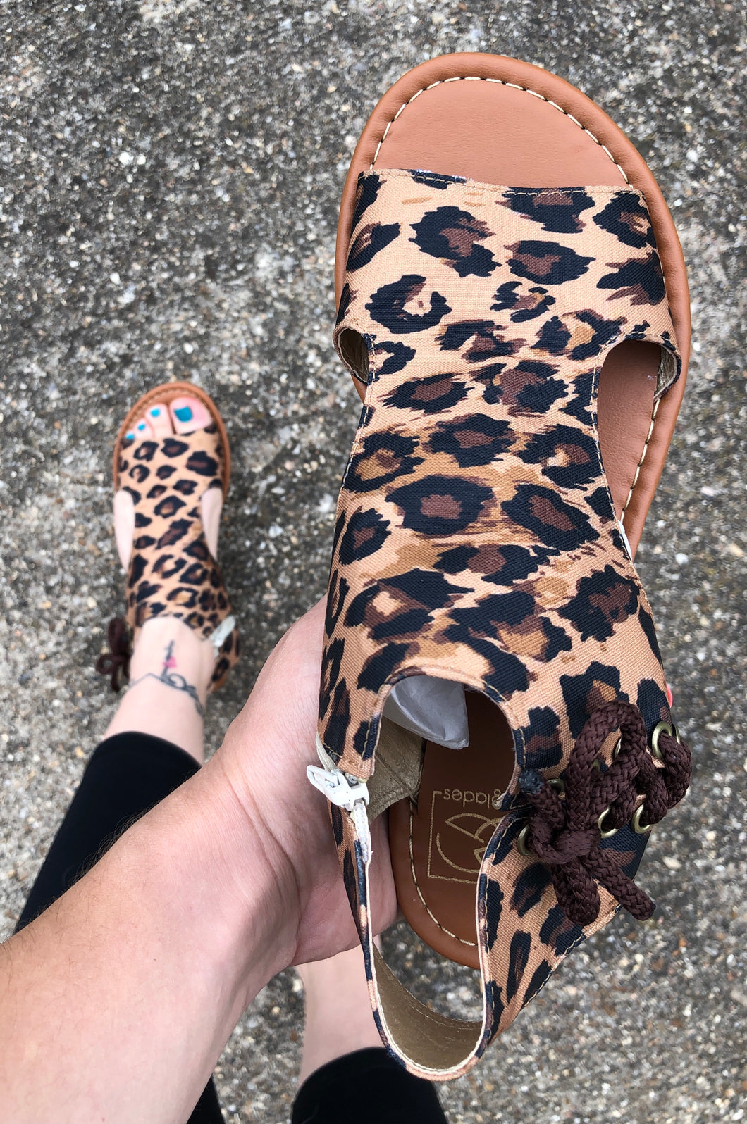 Cheetah Sandal