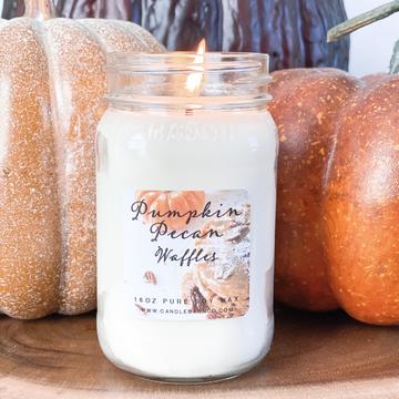 Soy Candle Pumpkin Pecan Waffles